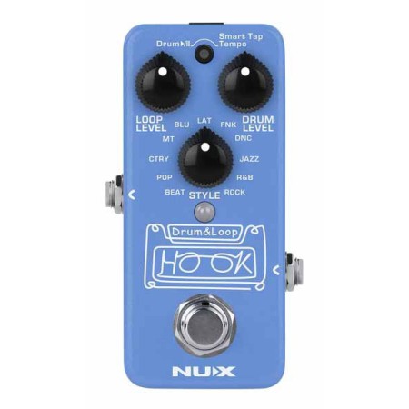 Pédale guitare NUX HOOK-DRUM&LOOPMINI